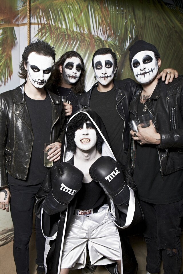 Alex Sainsbury and gang at Tinaween presents Bloodbath on Br