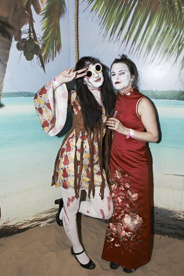 Johanna Lacey and Noemi Klein at Tinaween presents Bloodbath