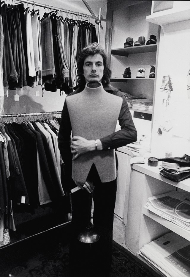 Paul Smith in his first shop