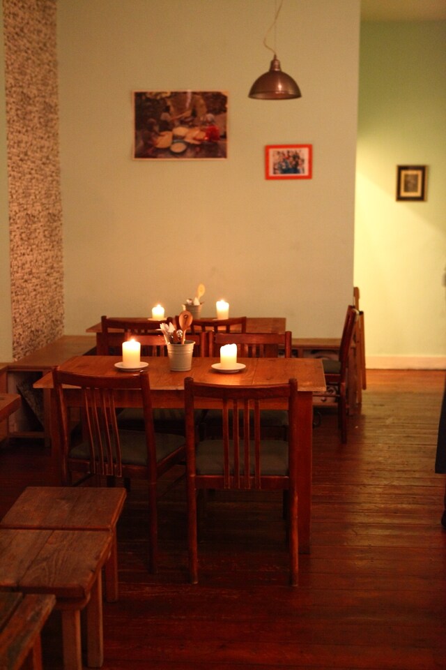 Peckham Bazaar dining room