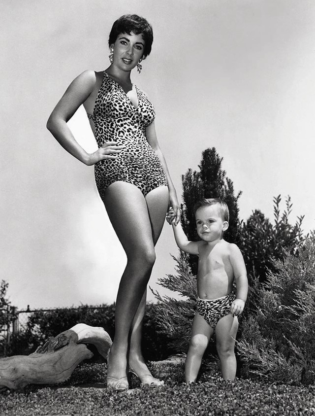 Elizabeth Taylor in Los Angeles, 1954