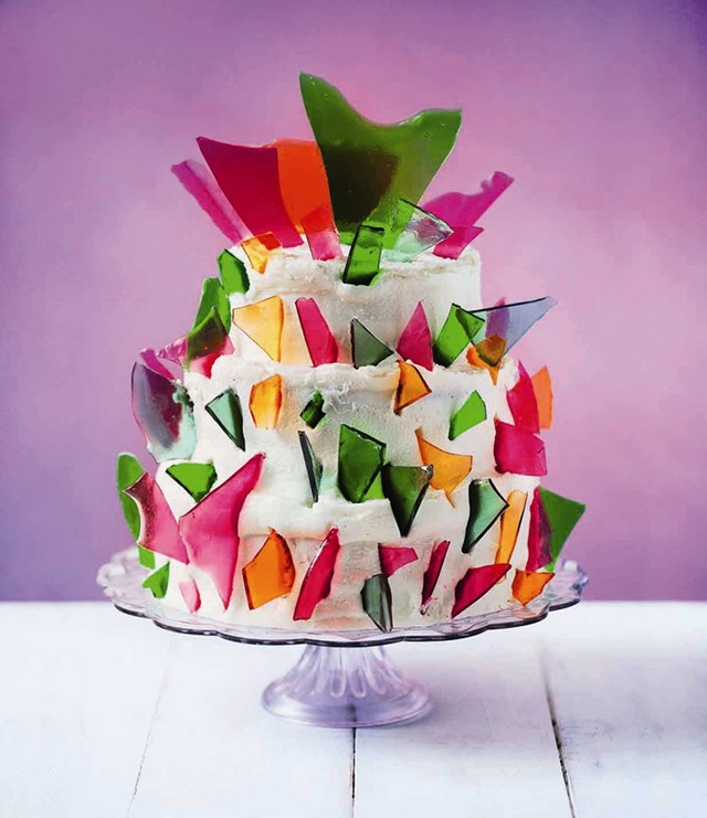 Lily Vanilli&#39;s Shattered Glass Cake