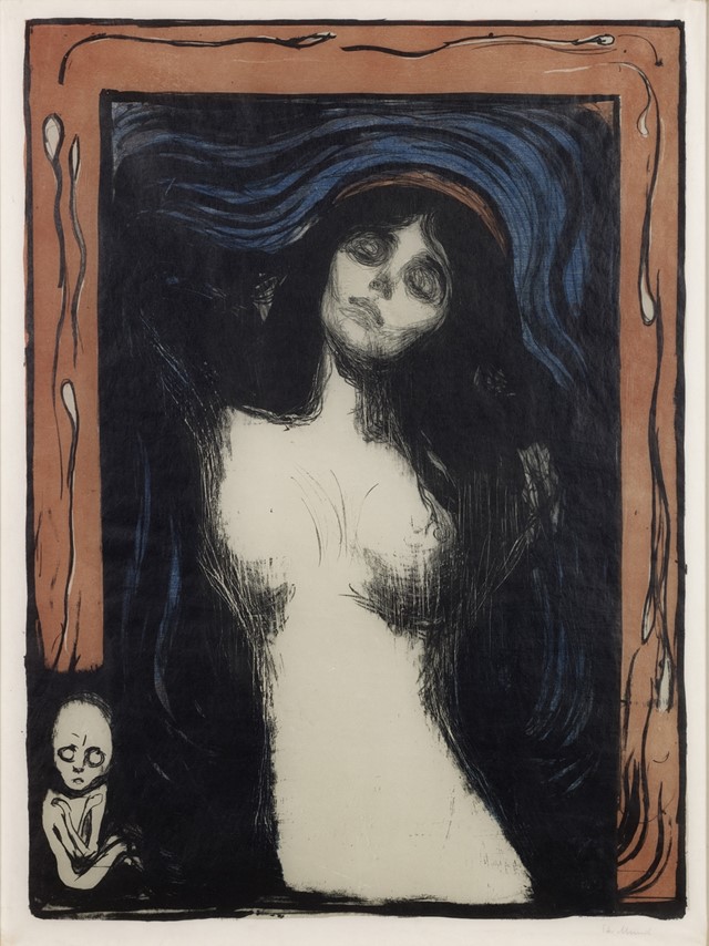 Edvard Munch Madonna, 1895/1902