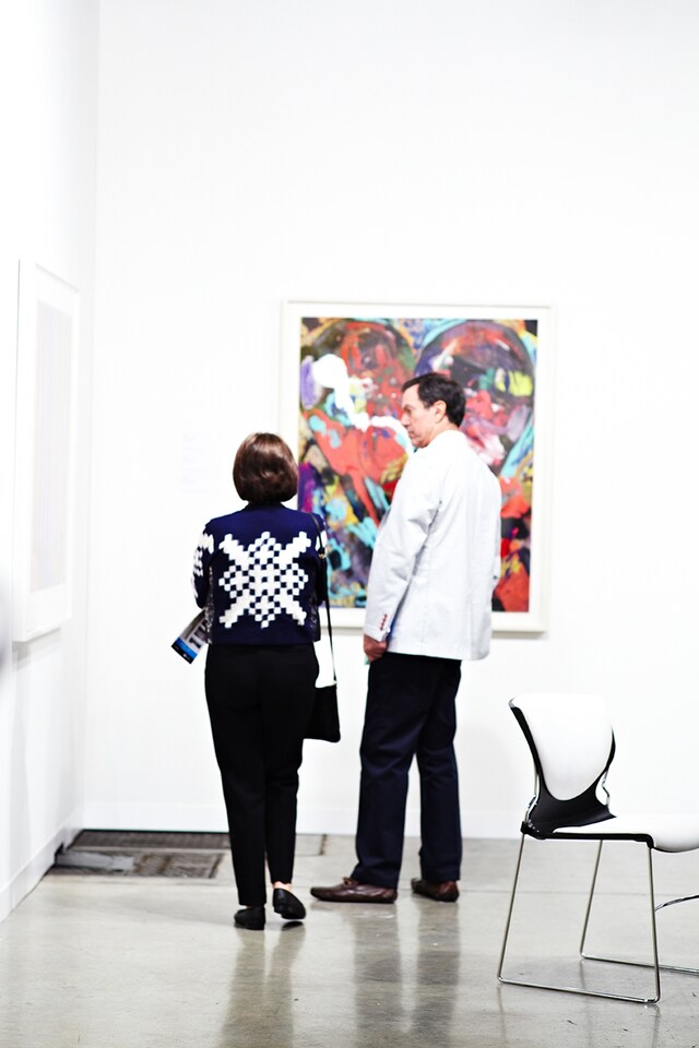 People at Miami Art Basel 2013