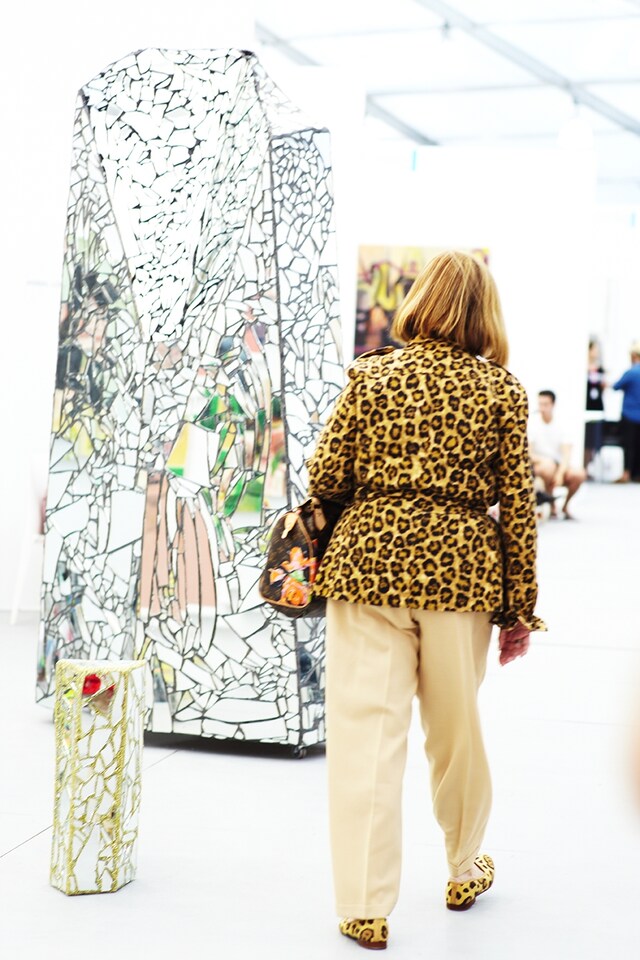People at Miami Art Basel 2013