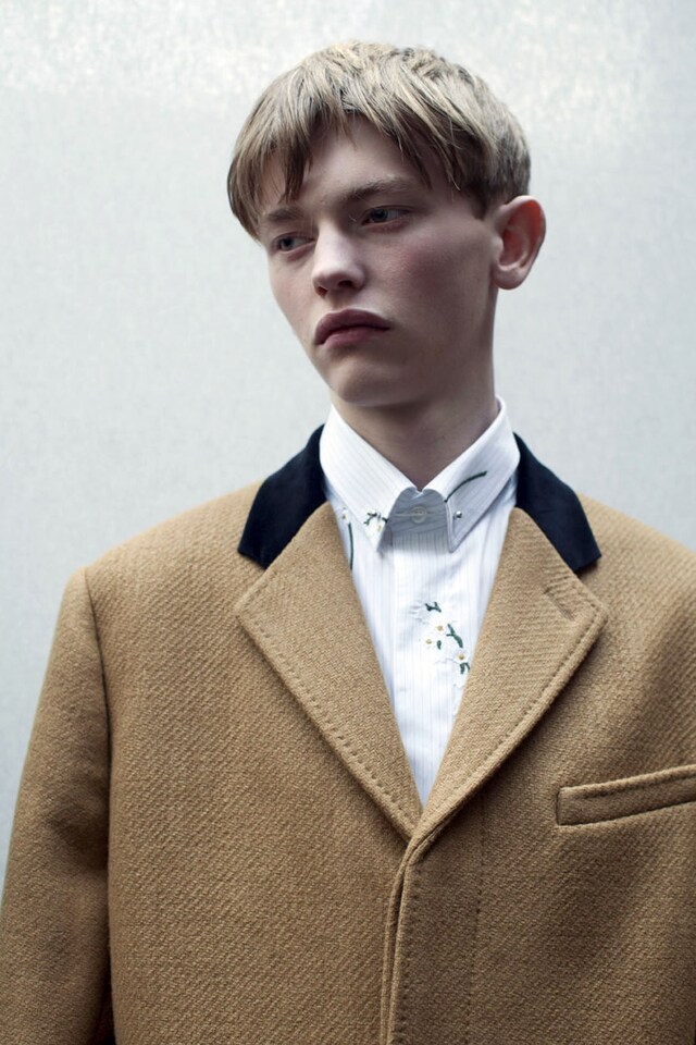 Robbie McKinnon (Supa Model Management) at Dior Homme A/W14