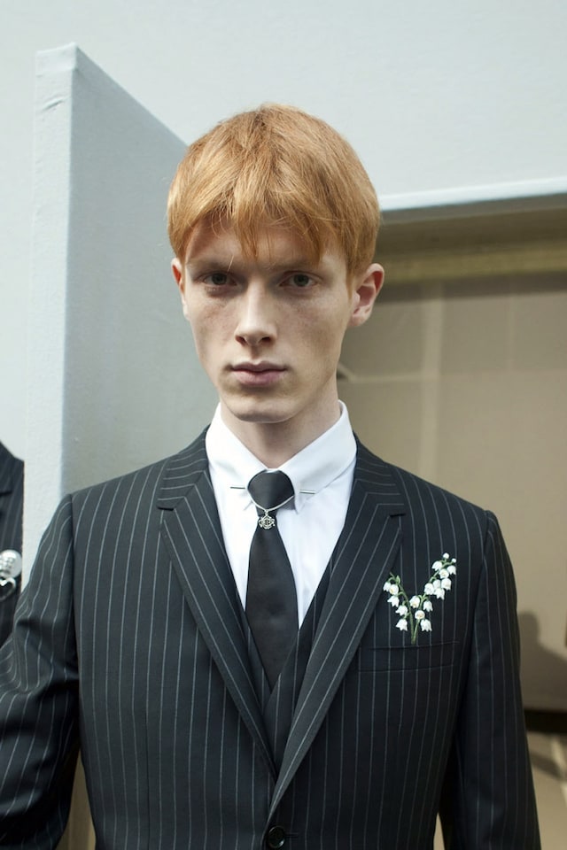 Linus Wordemann (Supa Model Management) at Dior Homme A/W14