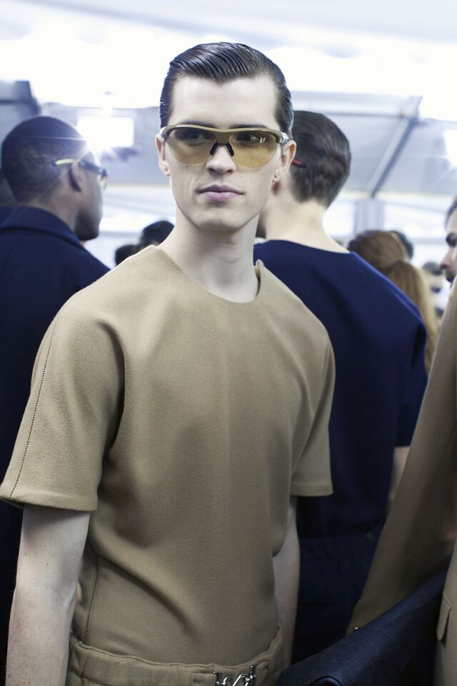 Taylor Cowan (Bananas) at Louis Vuitton A/W14