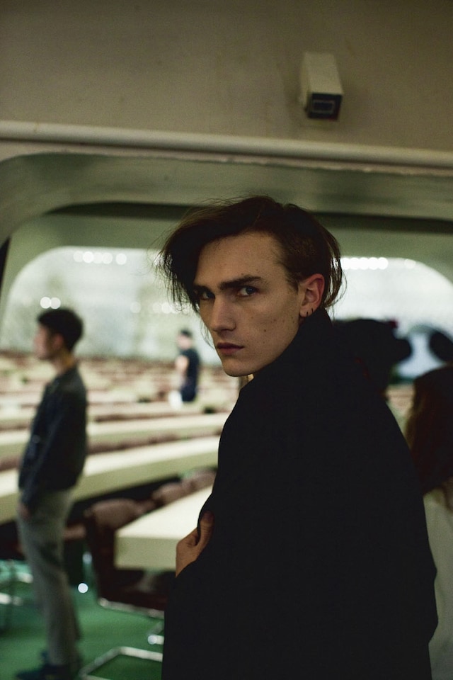 Gryphon O&#39;Shea (Select Model Management) at Maison Martin Ma