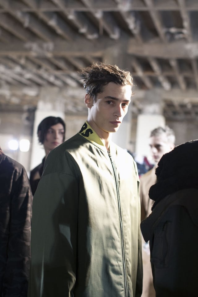 Adrian Sahores (Models1) at Raf Simons A/W14