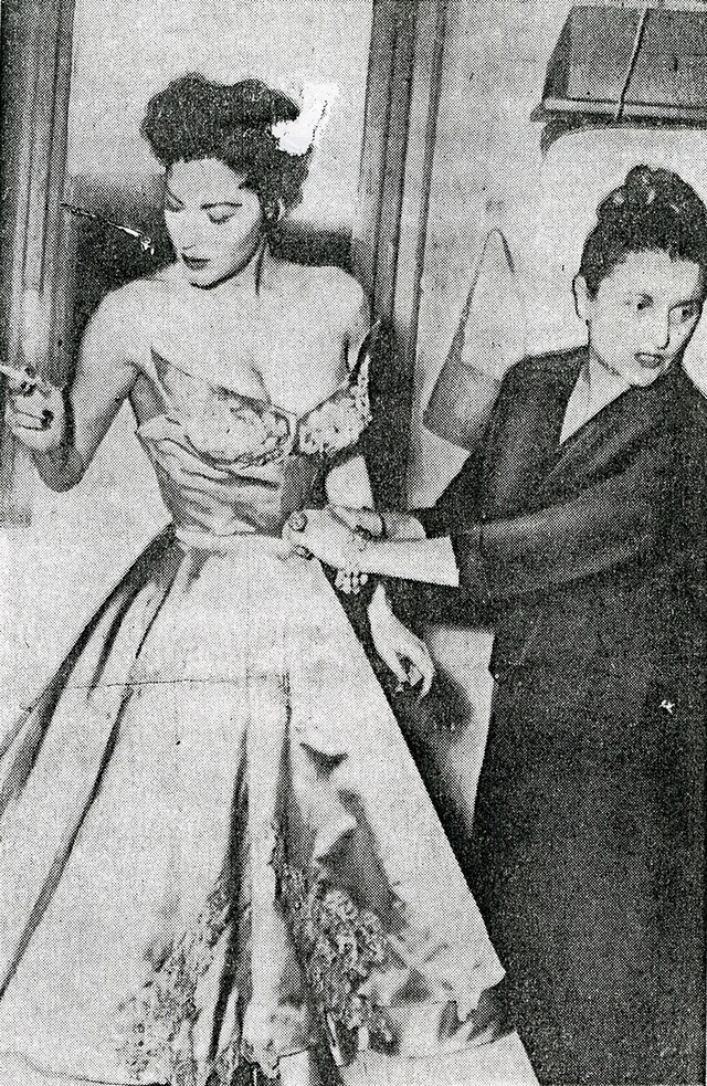 Ava Gardner and Micol Fontana