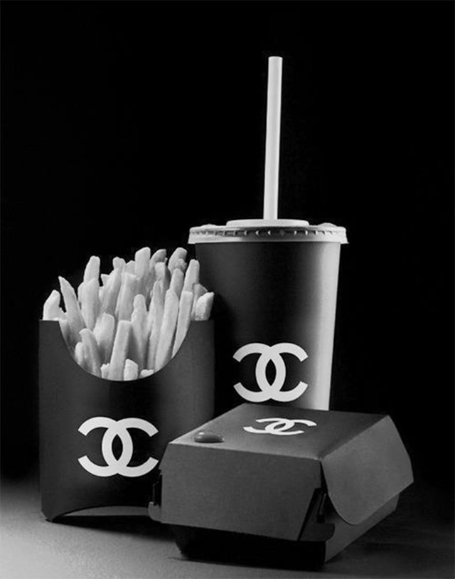 Chanel fast food