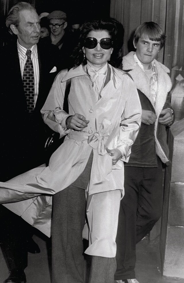 With Lord Fraser, Late 1970s