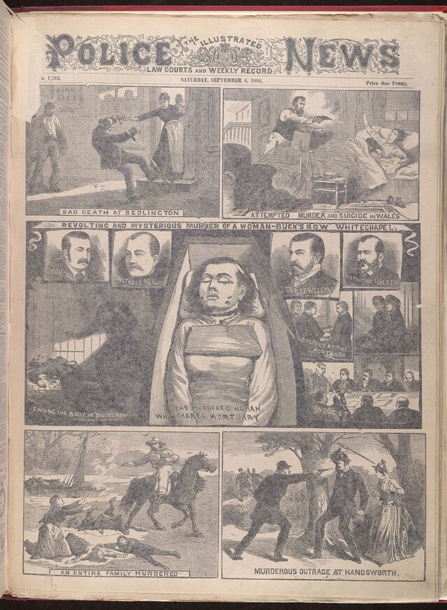 Jack the Ripper, Illustrated Police News, 1888