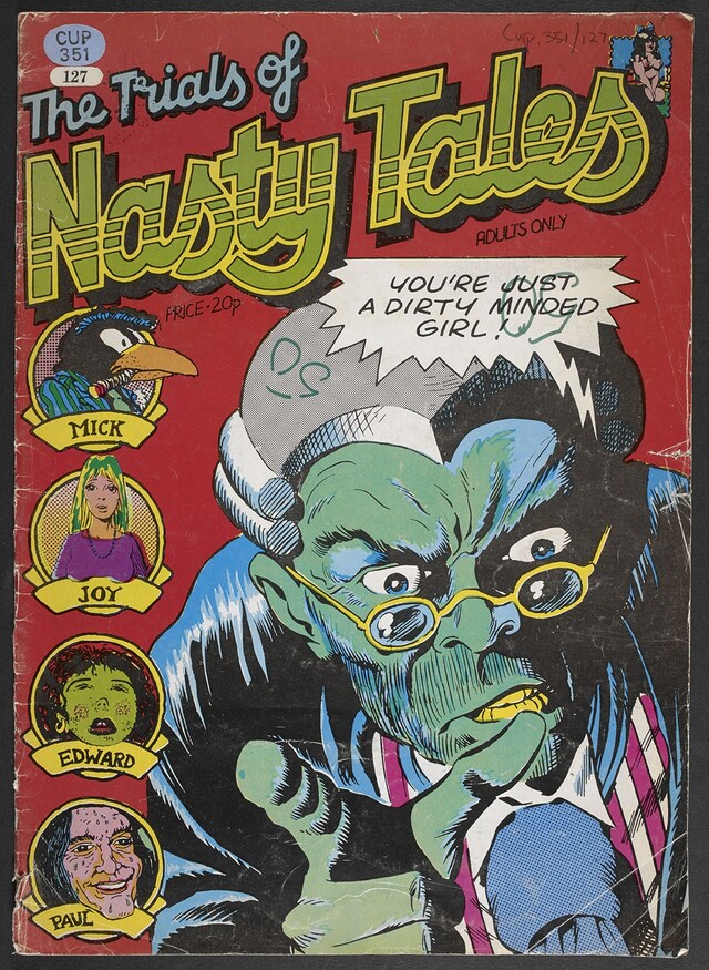 The Trials of Nasty Tales, 1973, cover art