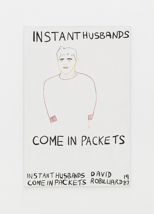 David Robilliard, Instant Husbands Come in Packets, 1987
