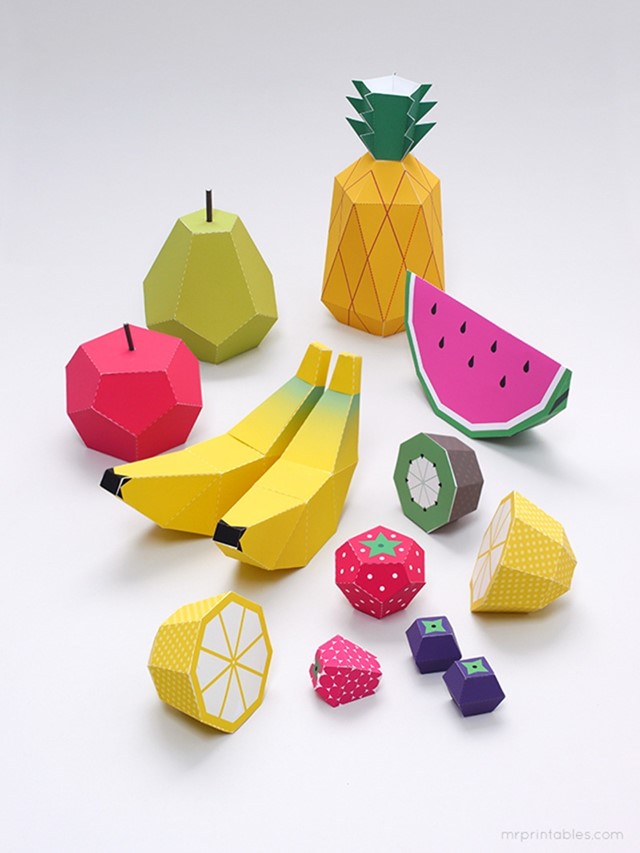 Play fruit by Mr Printables