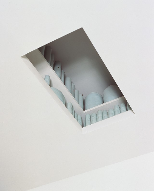 Porcelain Room, detail of Attic, 2001, Edmund de Waal