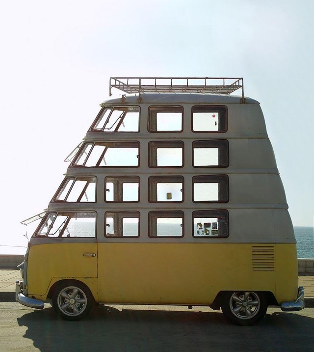 Multi-storey VW Van