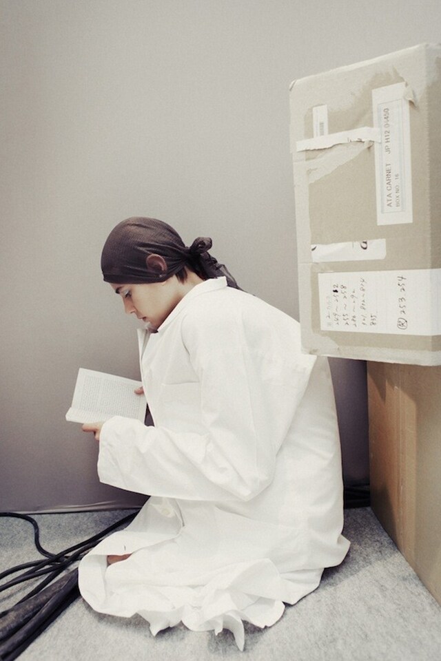 White coat at Maison Martin Margiela S/S13