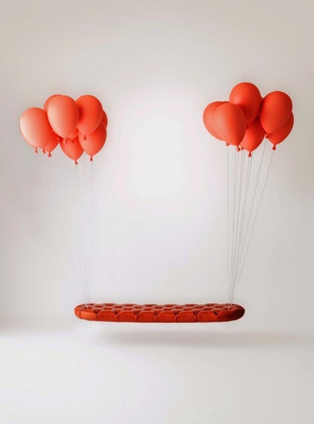 Floating Balloon Bench by h220430