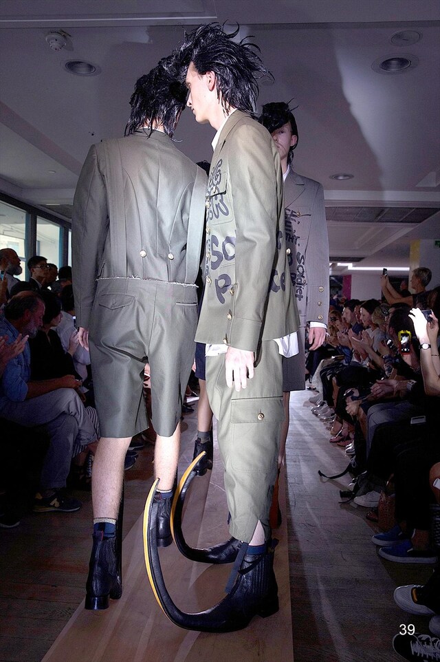 Comme des Gar&#231;ons Homme Plus S/S15