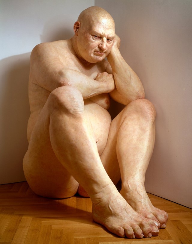 Big Man by Ron Mueck, 2000