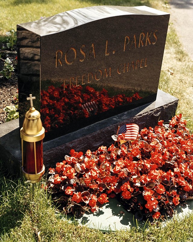 Rosa Parks’s Gravesite, Detroit, Michigan, 2006