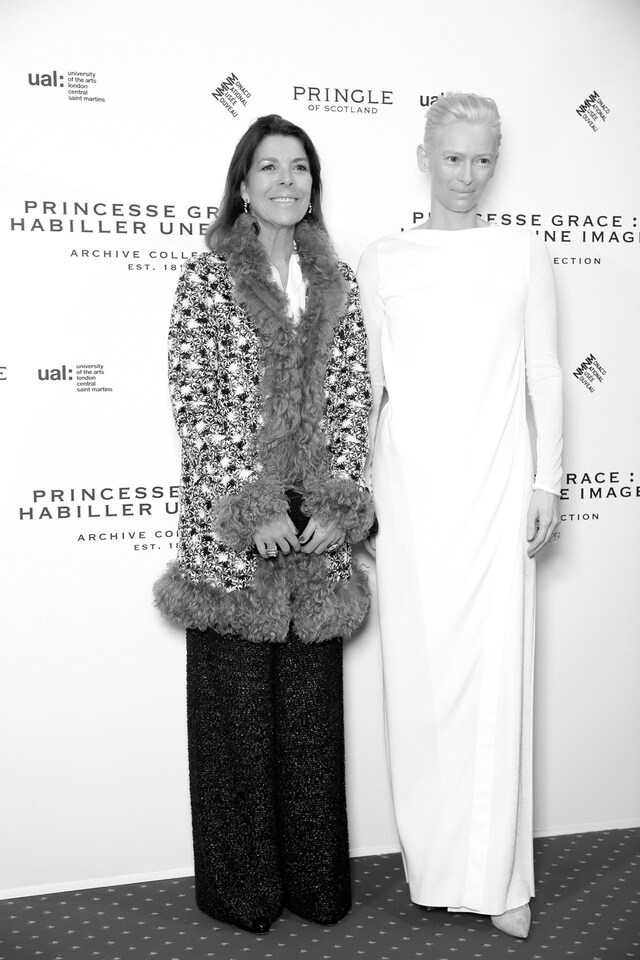 Her Royal Highness Caroline, Princess of Hanover with Tilda 