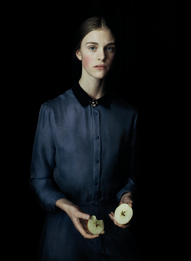 Girl With an Apple, Acne Paper, 2011