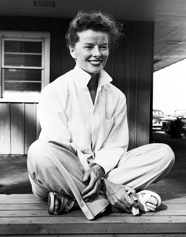 Katharine Hepburn in the 1950s