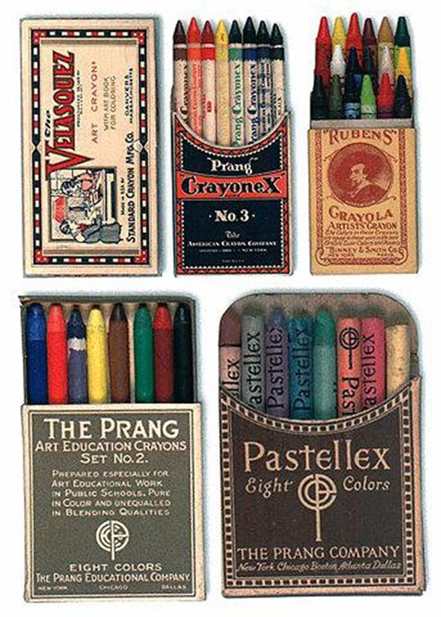 Vintage crayons