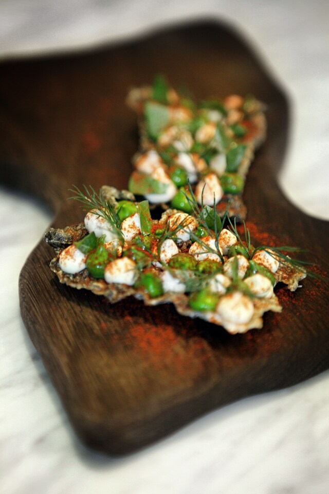 Smoked cod skin