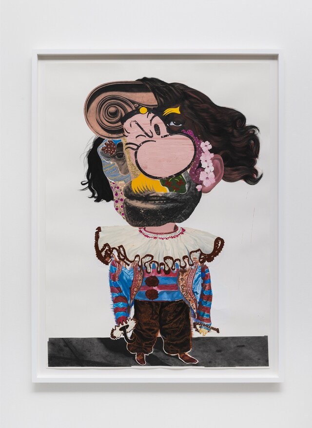 Nathaniel Mary Quinn, Clown, 2014