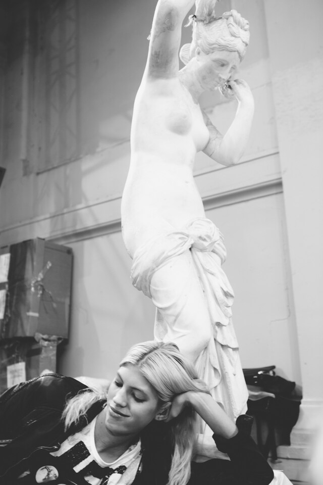 At Le Palais des Beaux-Arts, for Hussein Chalayan S/S15