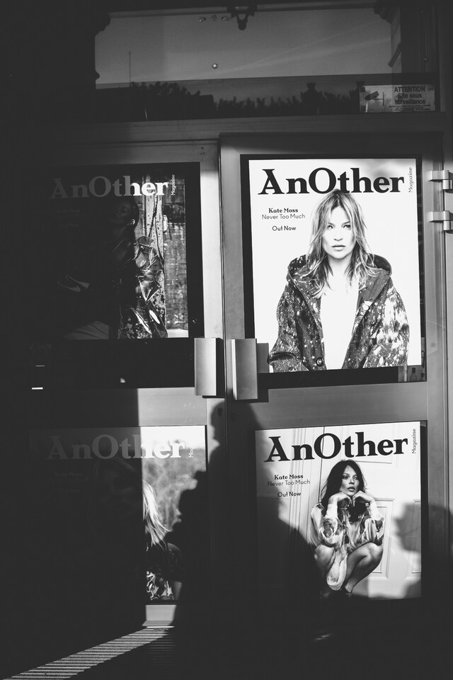 AnOther Magazine on sale outside The Westin Vend&#244;me, for Viv