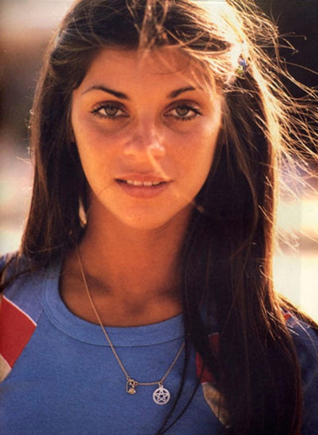 A young Carine Roitfeld