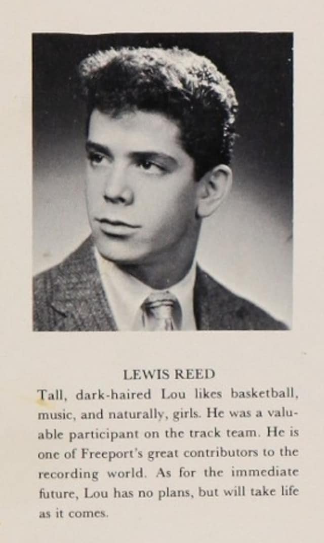 Lou Reed&#39;s Yearbook Photo