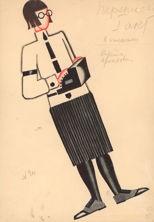 Tatiana Bruni, The Typist, Costume Design for ‘The Bolt’
