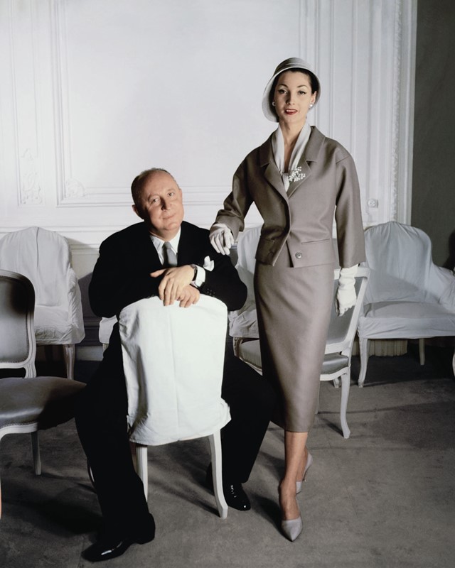 Henry Clarke photographed Christian Dior and Ren&#232;e, one of h