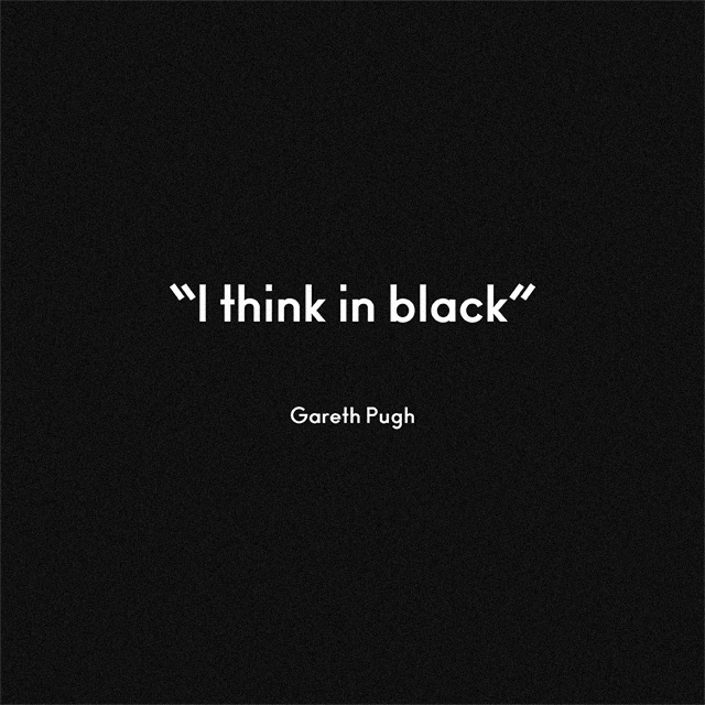 Gareth Pugh on black