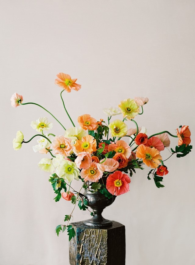 Arrangement by Sarah Winward of Honey of a Thousand Flowers