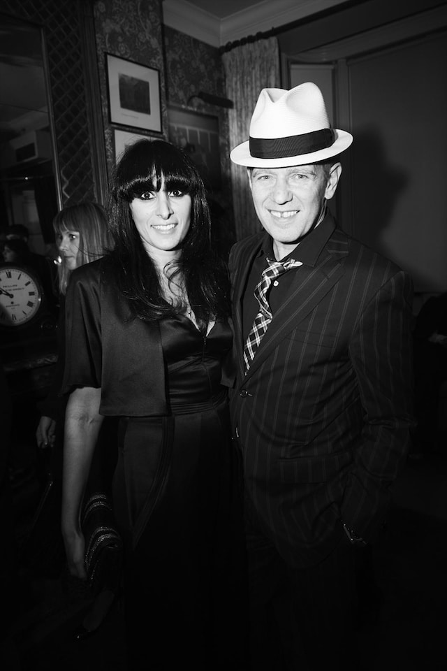 Serena Rees and Paul Simonon