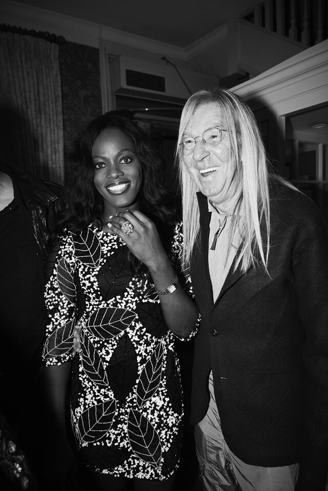 Michael Costiff and friend