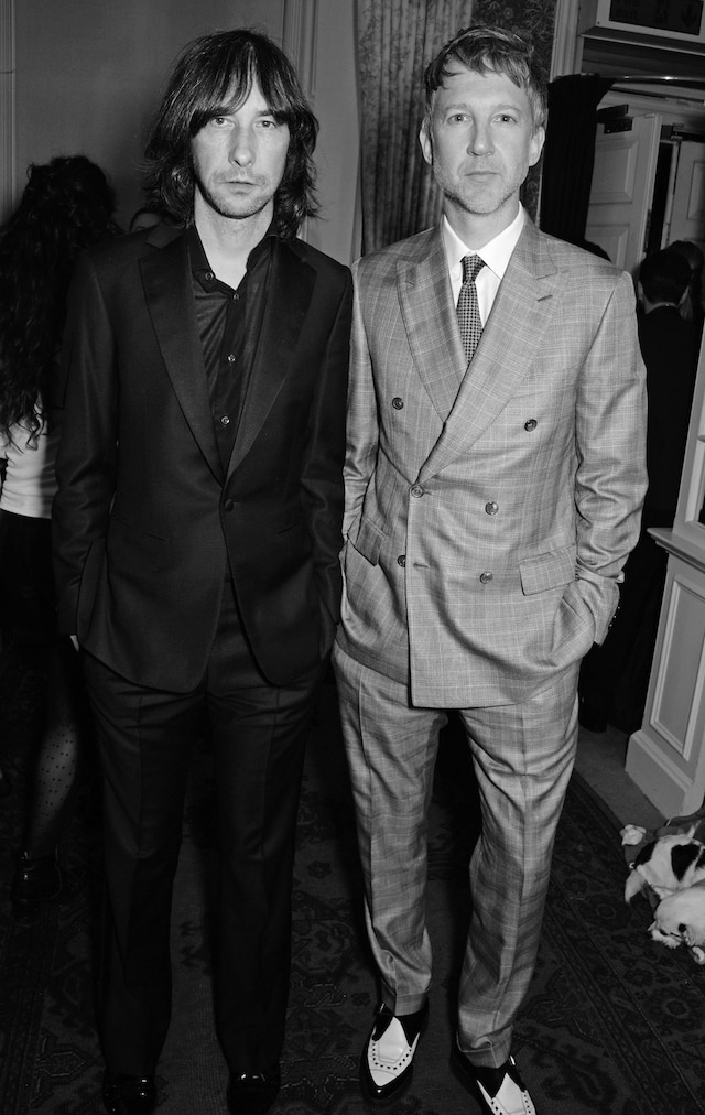 Bobby Gillespie and Jefferson Hack