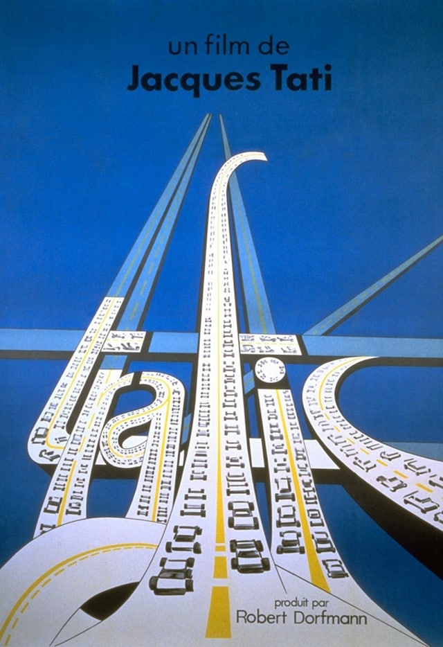 Trafic, 1971, by Jacques Tati