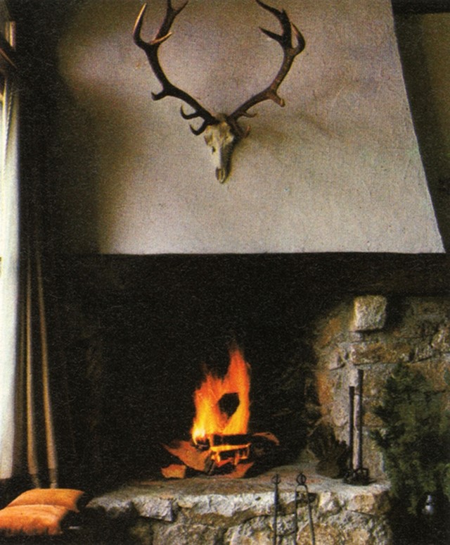 Fireplace by Terence Conran from The House Book, 1976