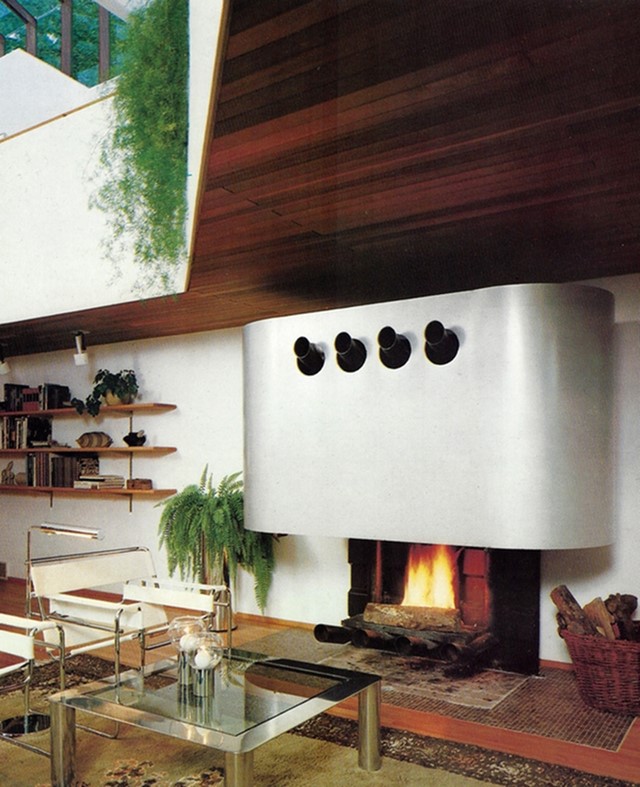Fireplace by Wendell Lovett from The House Book, 1976