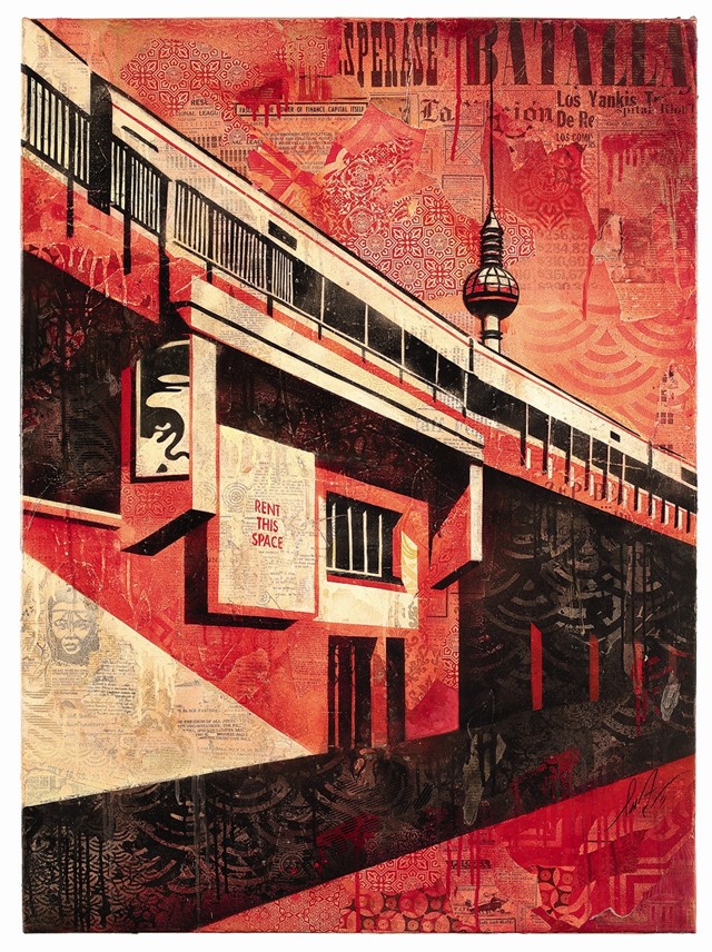 Berlin Tower by Shepard Fairey