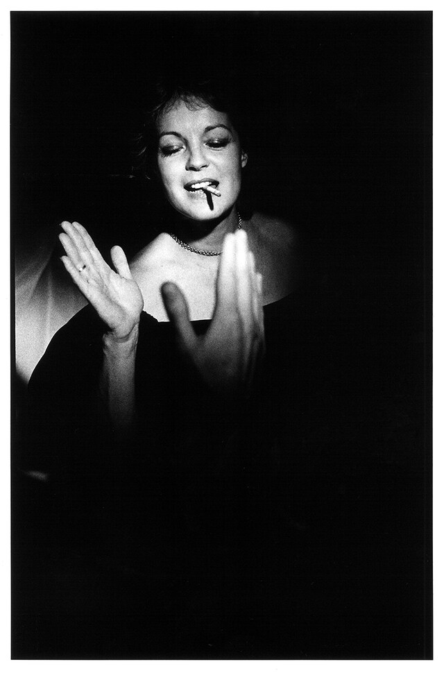 Romy Schneider, Paris, 1982